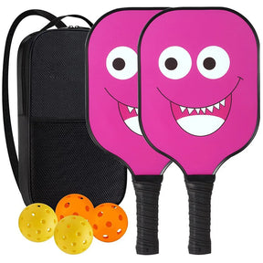 Raquetes de Pickleball + Brindes (4 Bolas + Bolsa) | Yuzumomo©