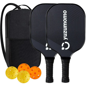 Raquetes de Pickleball + Brindes (4 Bolas + Bolsa) | Yuzumomo©