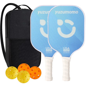 Raquetes de Pickleball + Brindes (4 Bolas + Bolsa) | Yuzumomo©