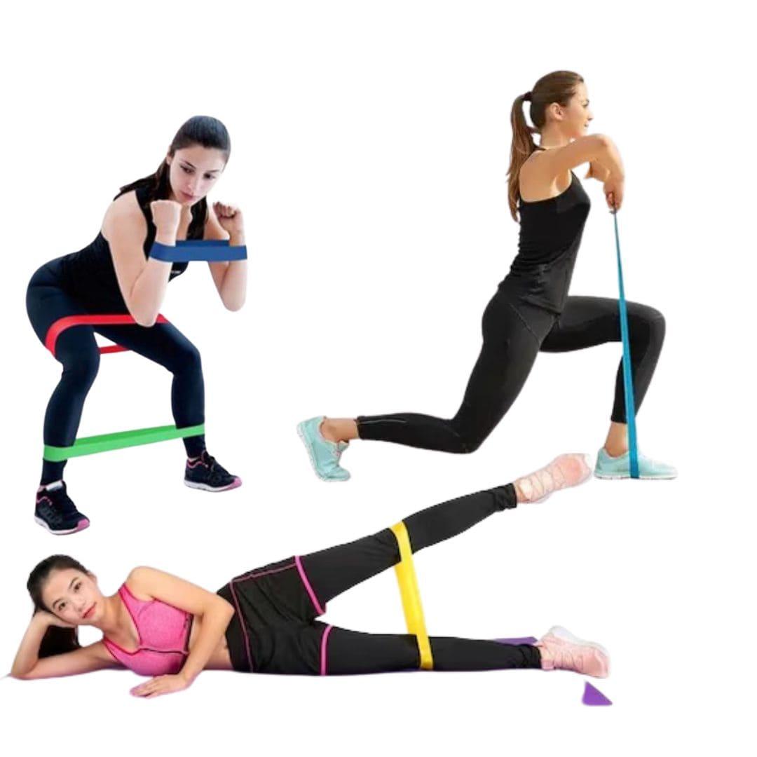 Elástico de Resistencia Fitness 5 Peças