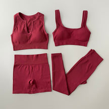 Conjunto Fitness 4 Peças Olívia