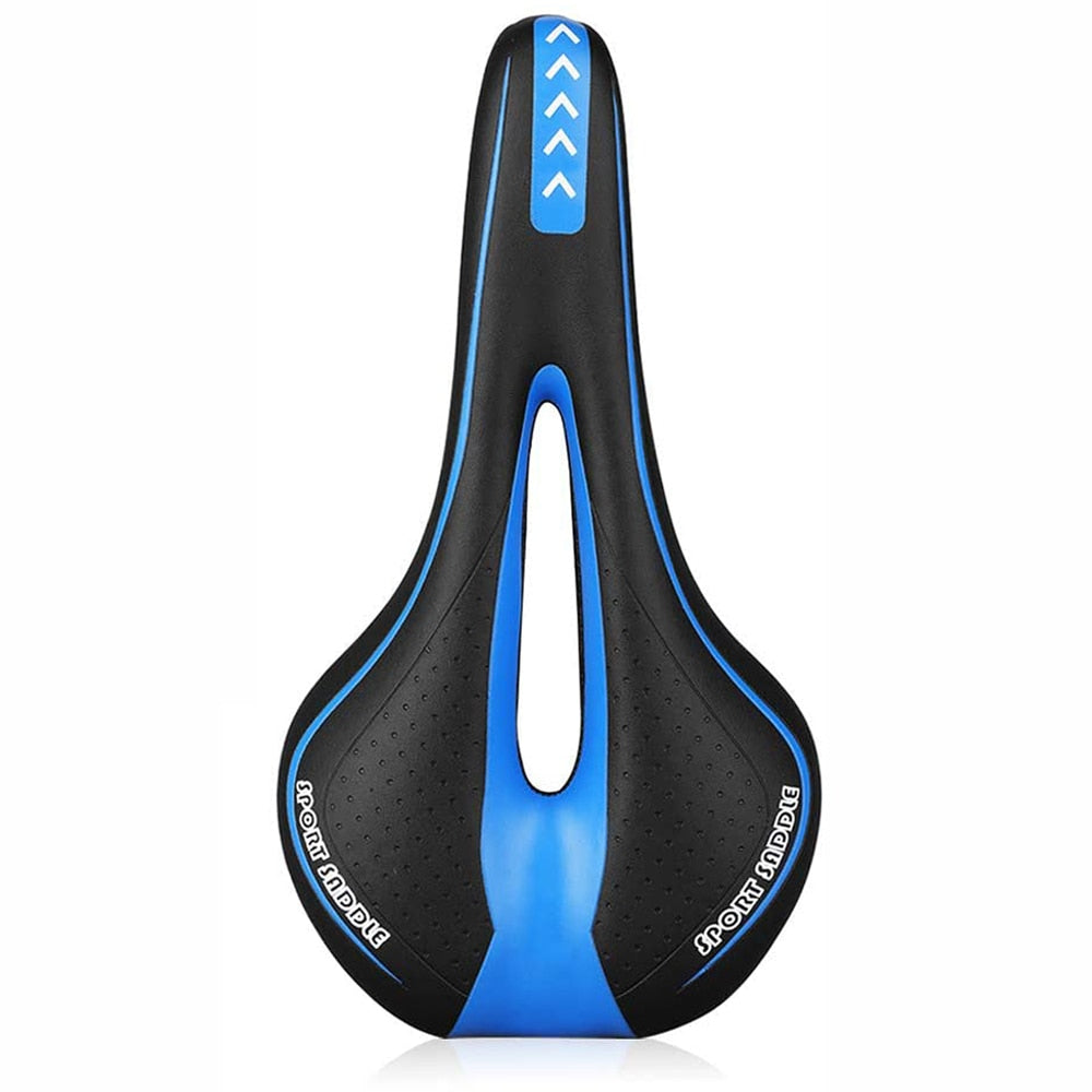 MTB Mountain Road Bike Seat Comfortable Gel Bicycle Saddle Shockproof Cycling Cushion Exercise Bike Saddle for Men Women