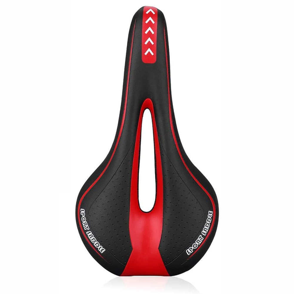 MTB Mountain Road Bike Seat Comfortable Gel Bicycle Saddle Shockproof Cycling Cushion Exercise Bike Saddle for Men Women